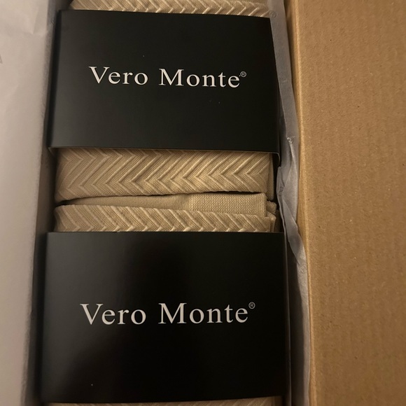 VERO MONTE Womens Wavy Pattern Opaque Tights Jacquard High Waist Pantyhose-2 Pk - Picture 3 of 4